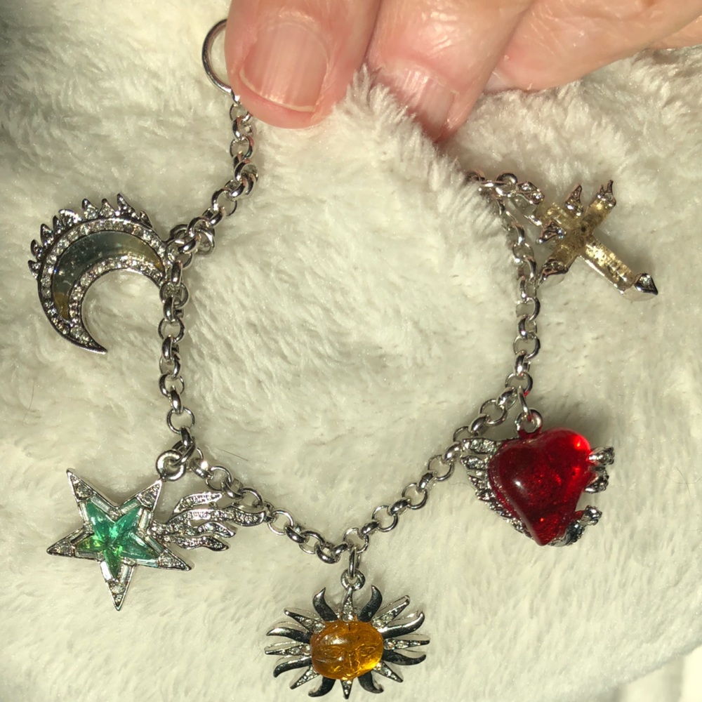 Meteorite Dust Charm Bracelet